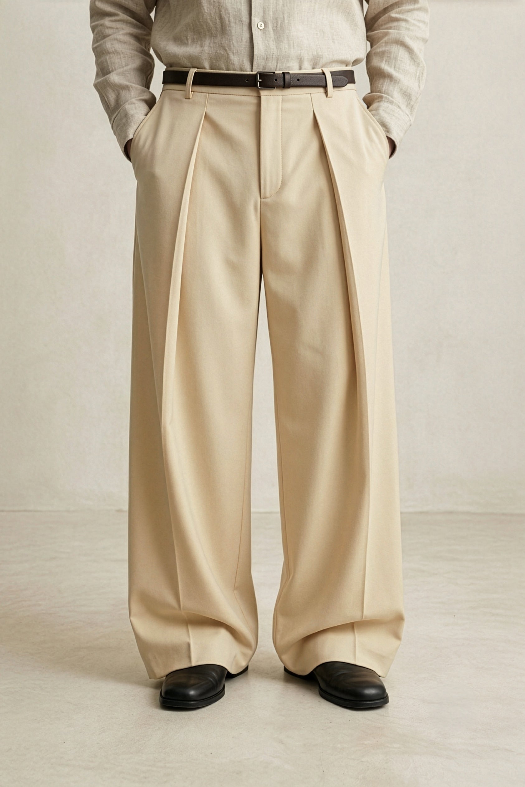 The Cannoli Vanguard Pleated Trousers
