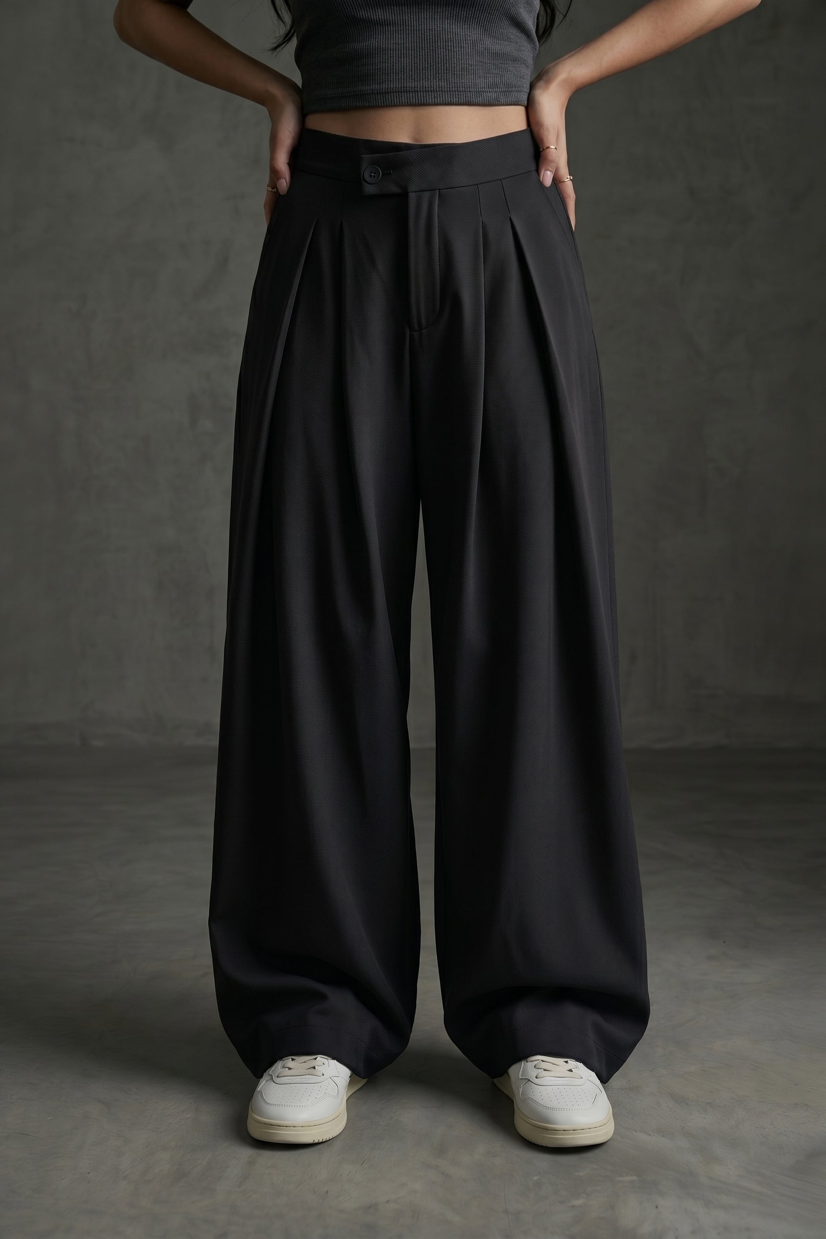 The Eclipse Pleated Trousers