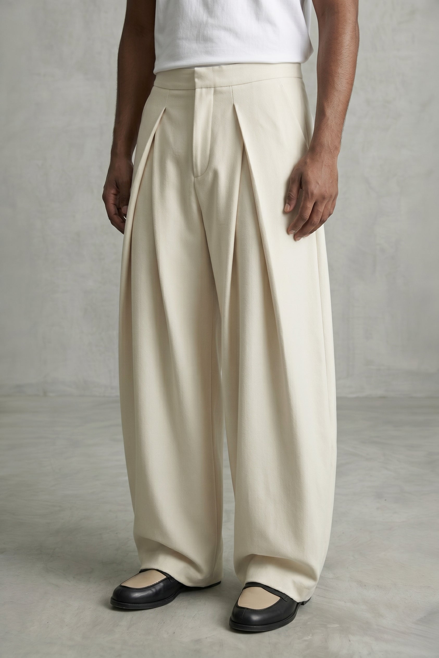 KOREAN PANTS/006 - CANNOLI CREAM