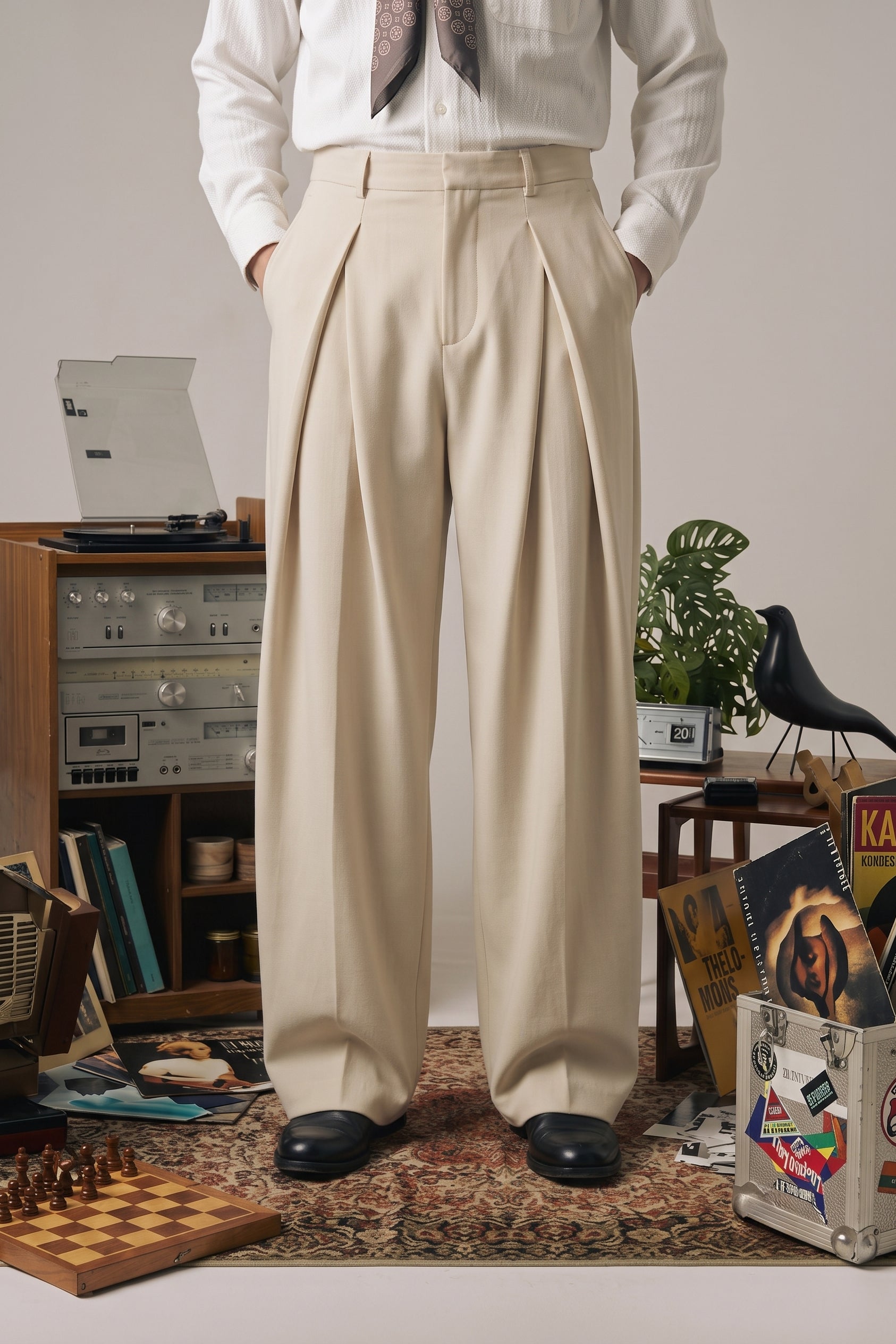 KOREAN PANTS/006 — Cannoli Cream