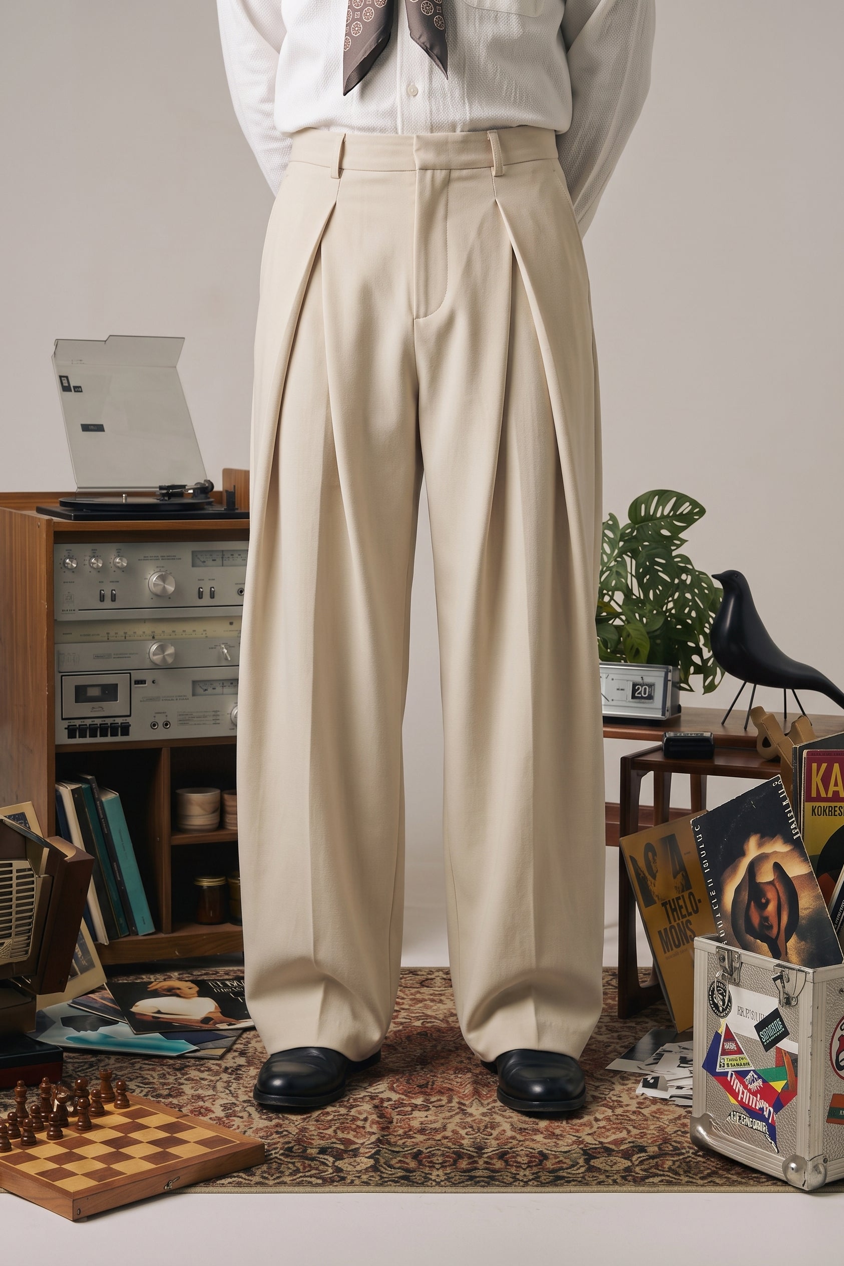 KOREAN PANTS/006 — Cannoli Cream