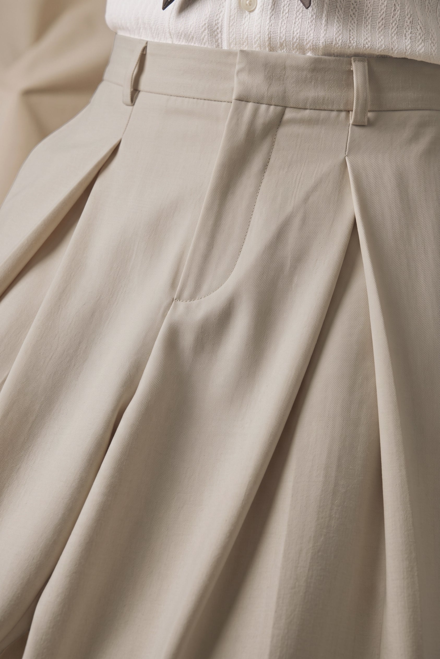 KOREAN PANTS/006 — Cannoli Cream