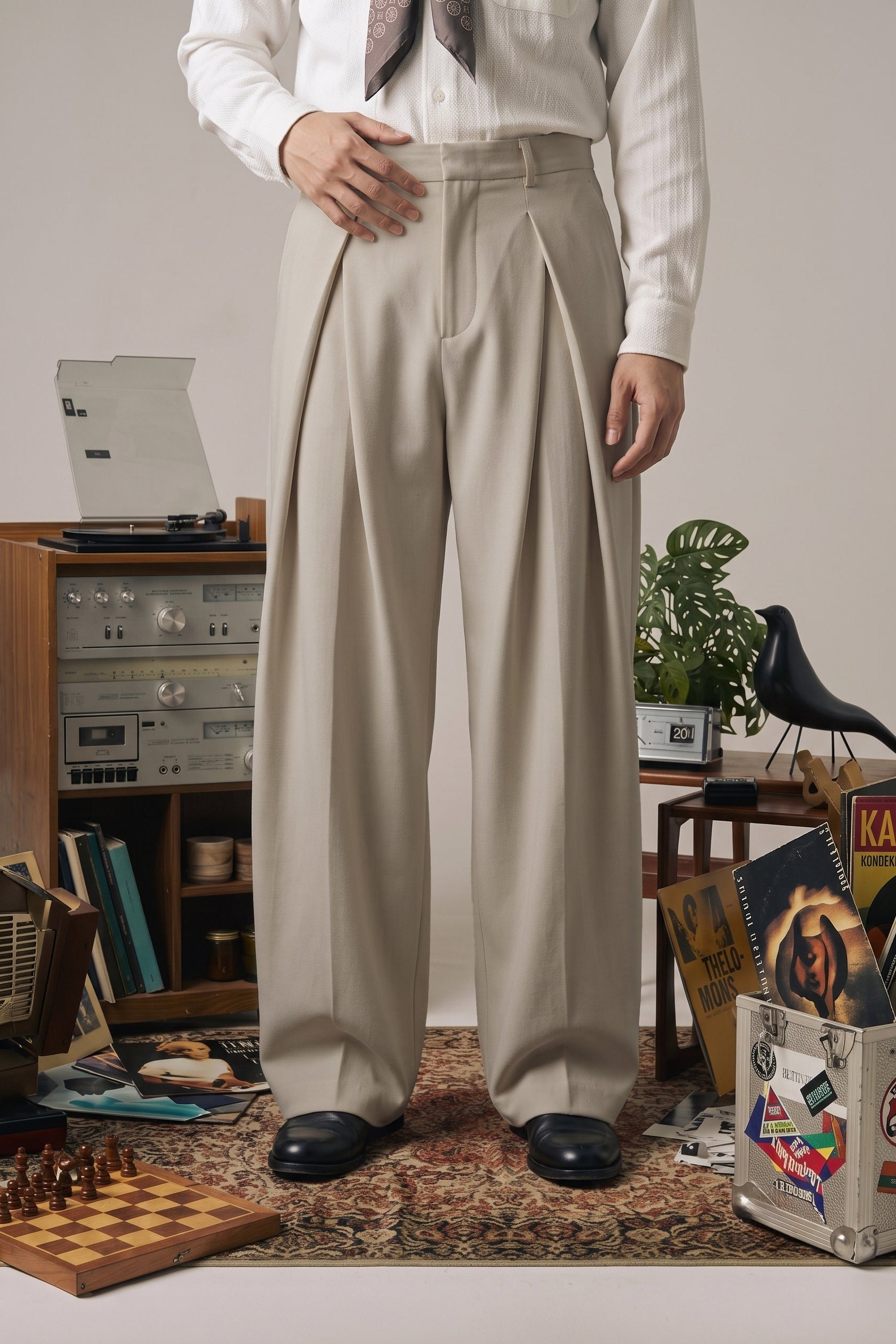 KOREAN PANTS/006 — Cannoli Cream