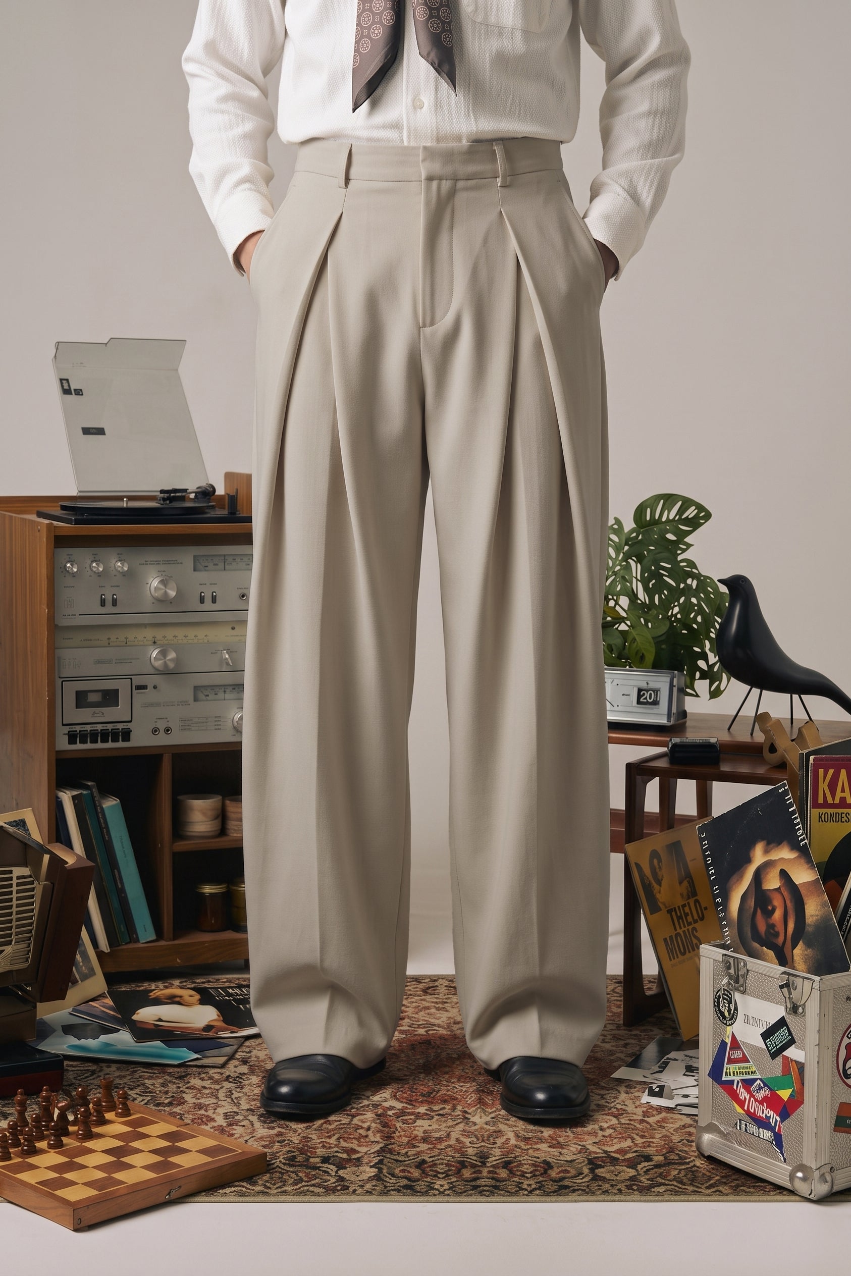 KOREAN PANTS/006 — Cannoli Cream
