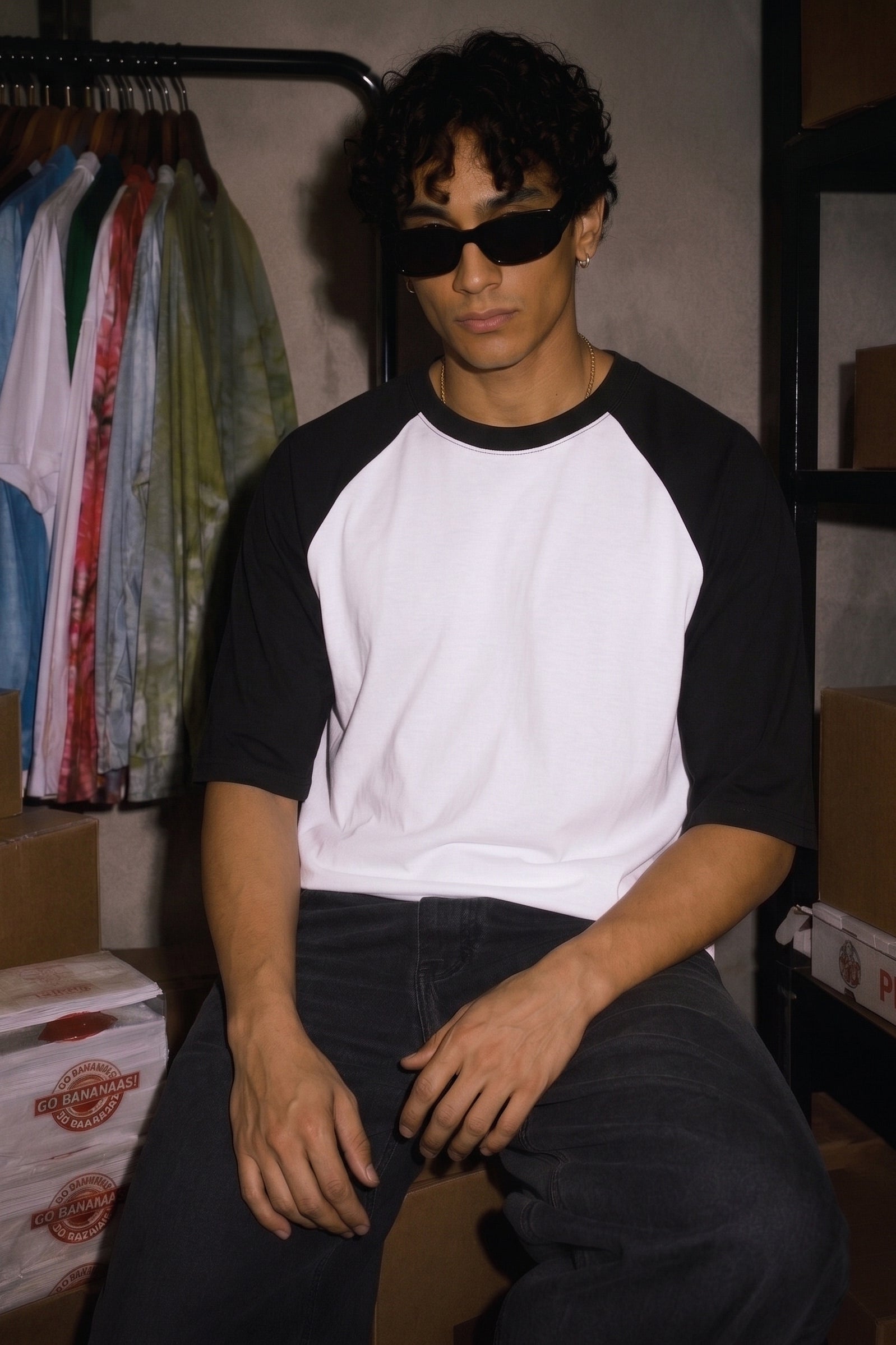 Monochrome Raglan T-shirt