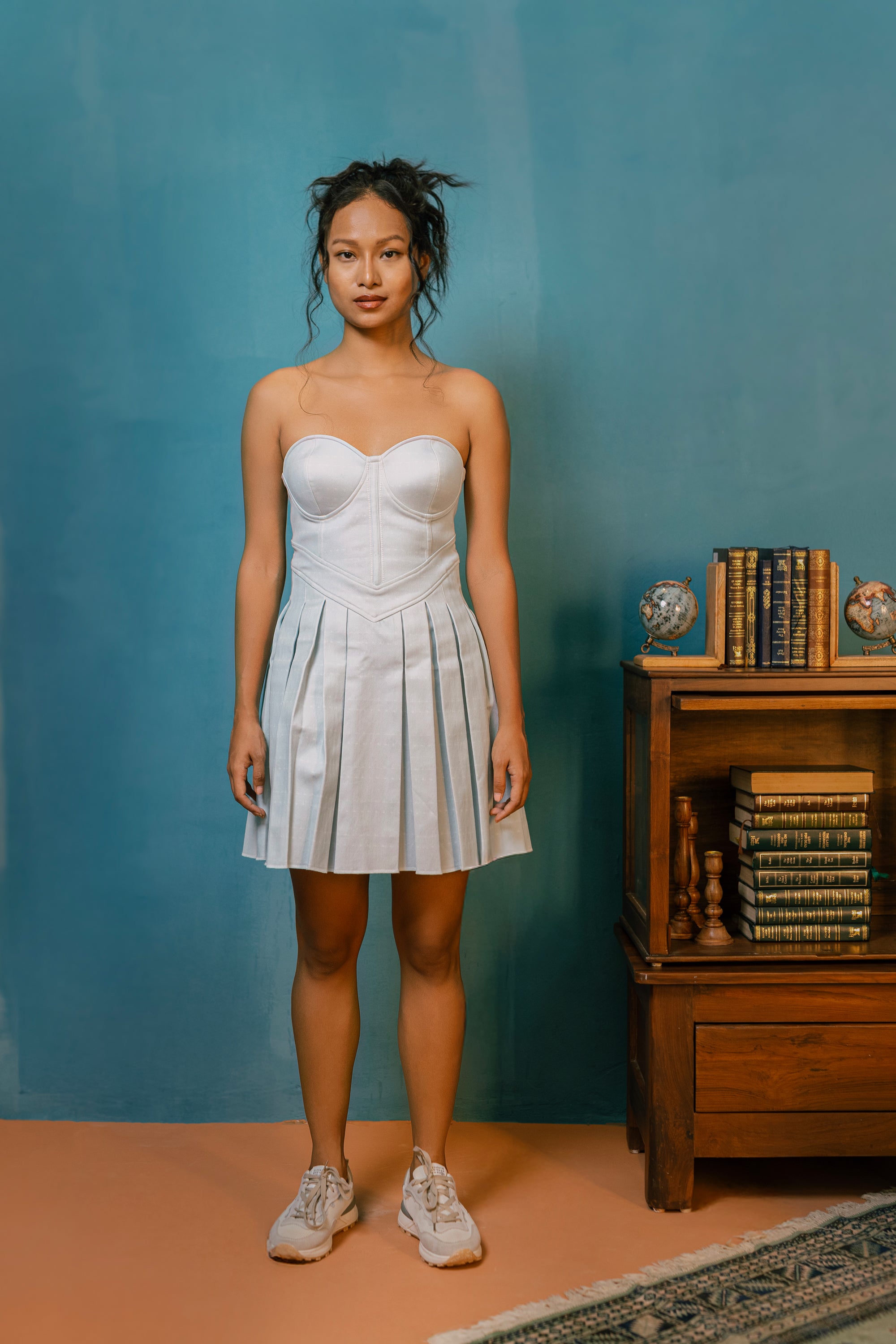 The Denim Daze Corset Dress
