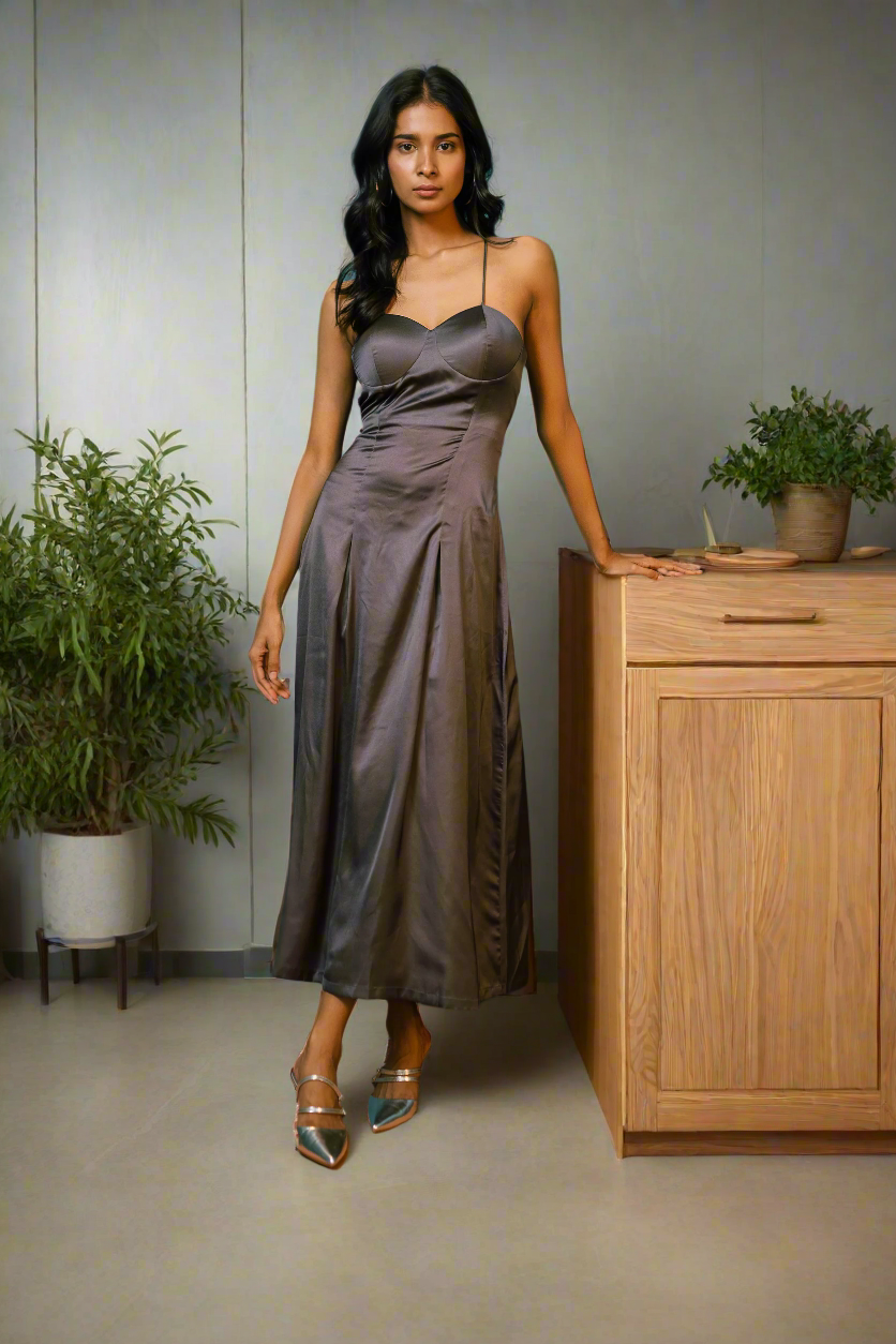 Satin Allure Dress