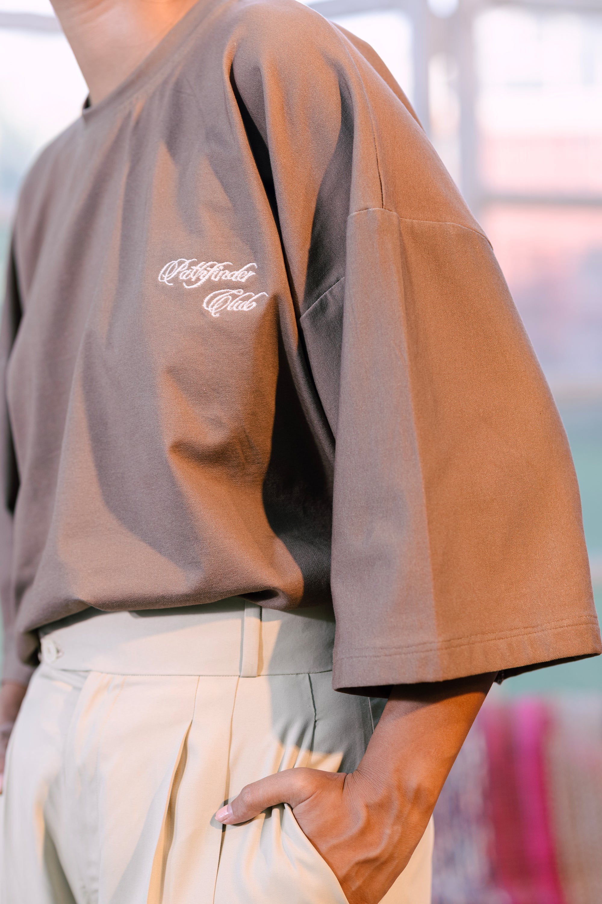 Pathfinder Club Pleated Korean Pants – Ember Dune