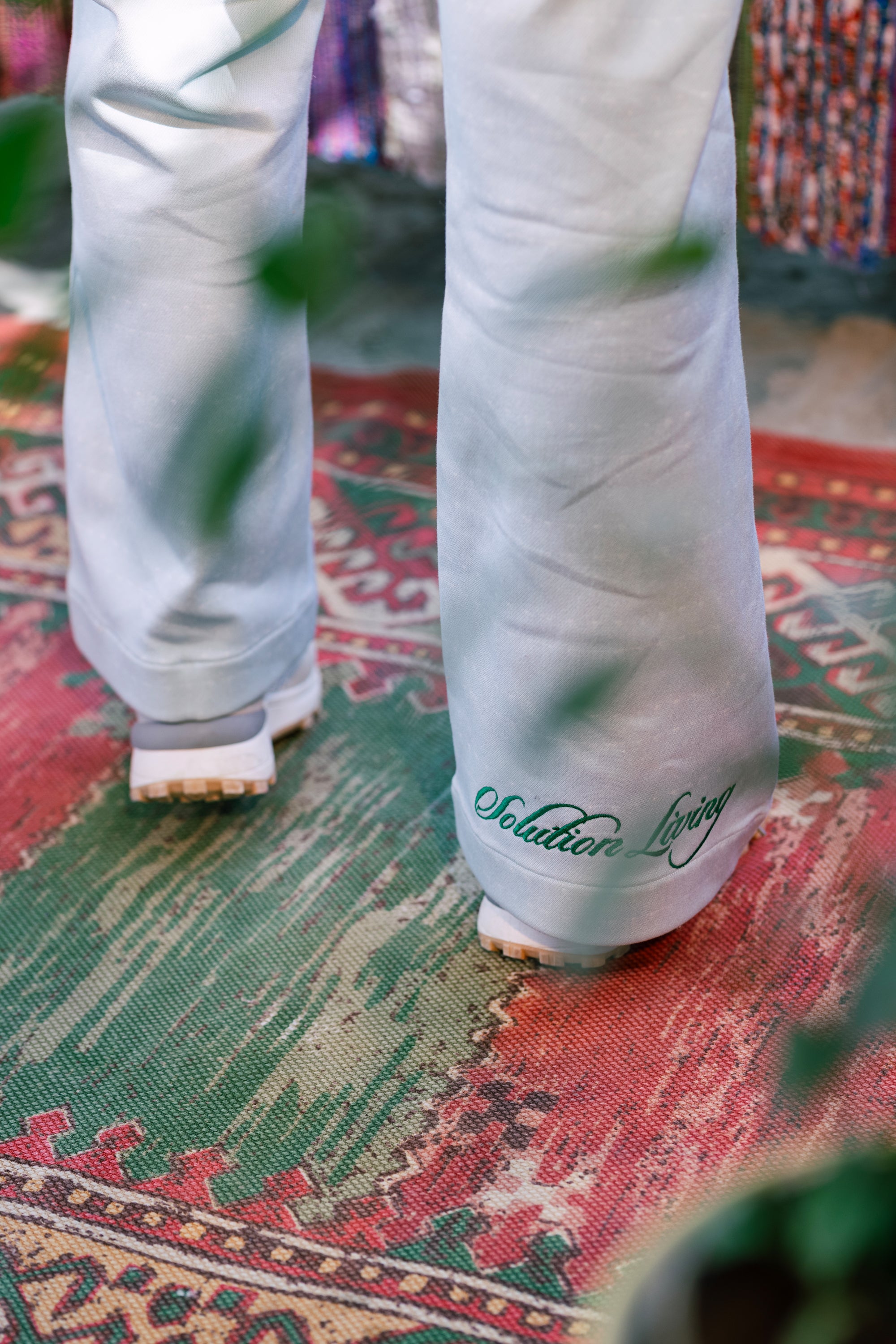Solution Living Baby Blue Bell Bottoms