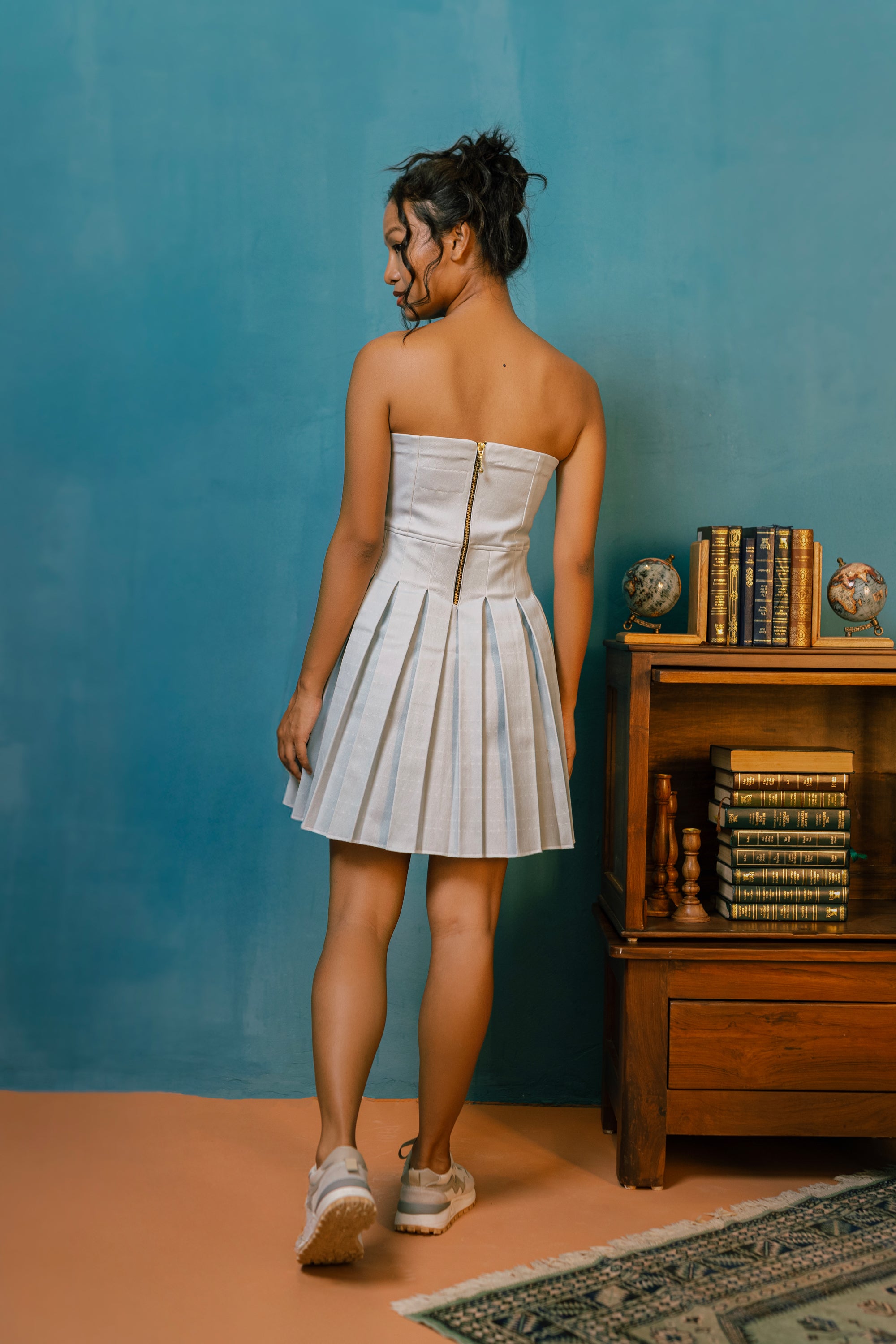 The Denim Daze Corset Dress