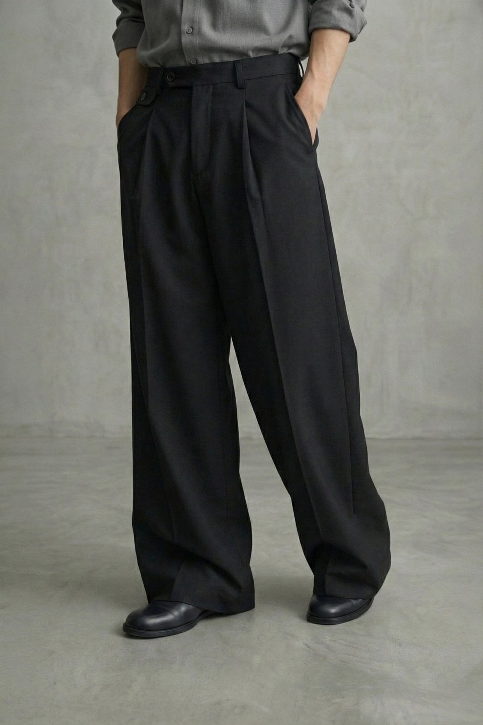 The Onyx Pocket Square Trousers
